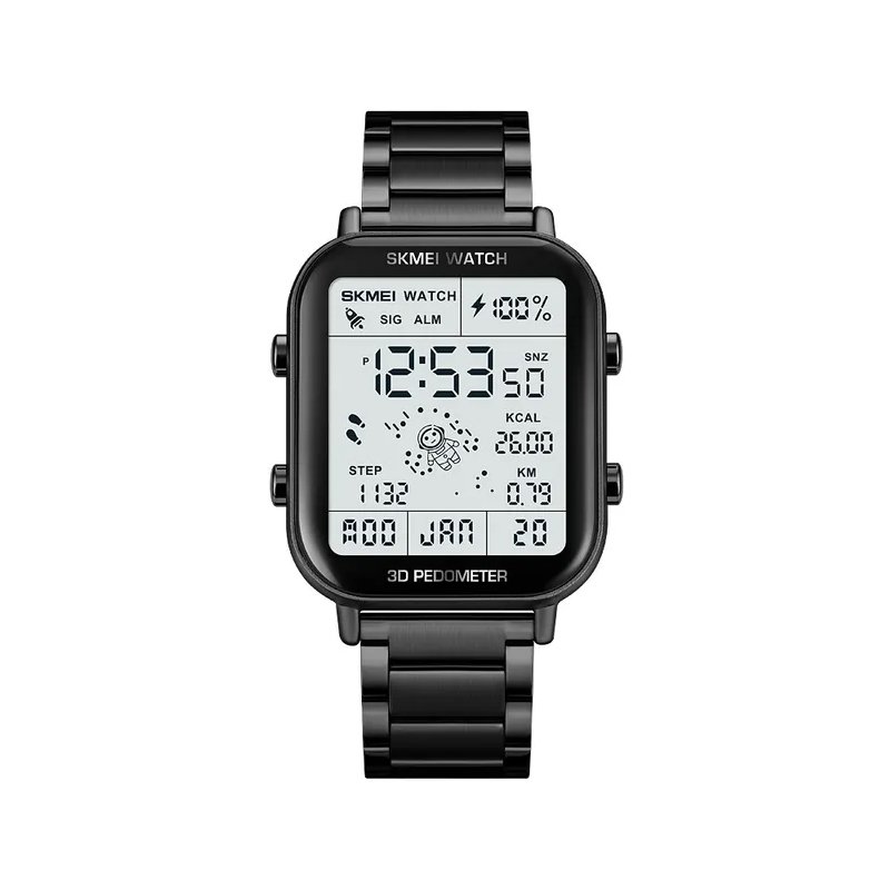 SKMEI 1888 Latest 3D Pedometer Digital Watch for Men
