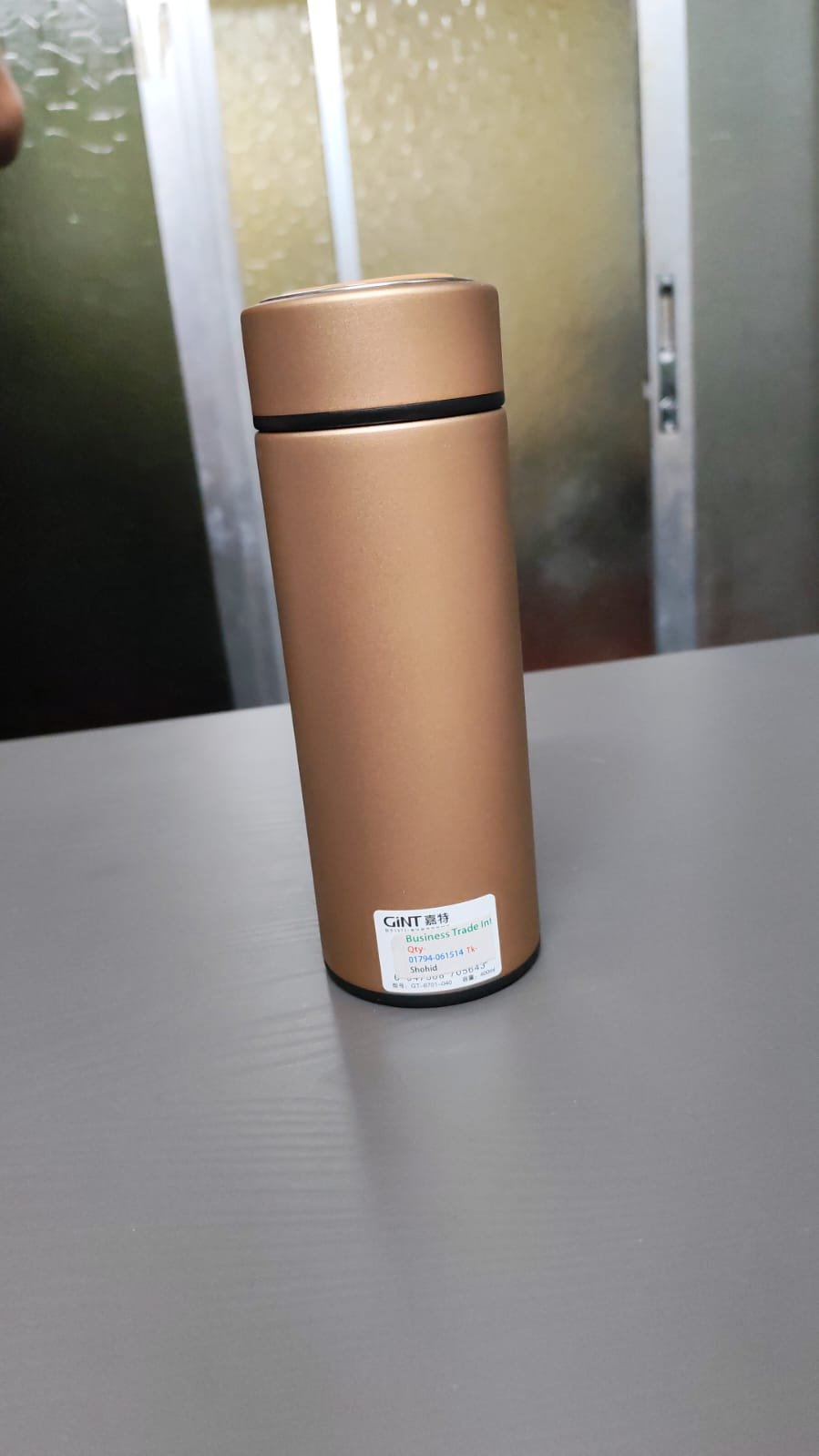 Electronic 500ml Stainless Steel Vacuum Flask LED Touch Screen Temperature Control Drinkware Lids Home Office Use Boiling Water