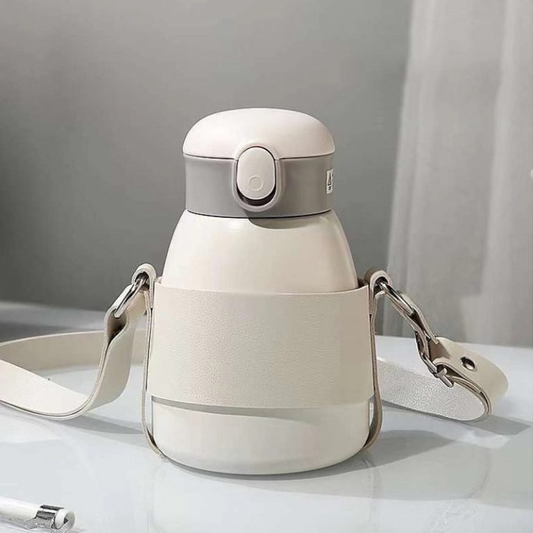 MDHL MD-005 Thermos Bottle 600ml Stainless Steel Beige
