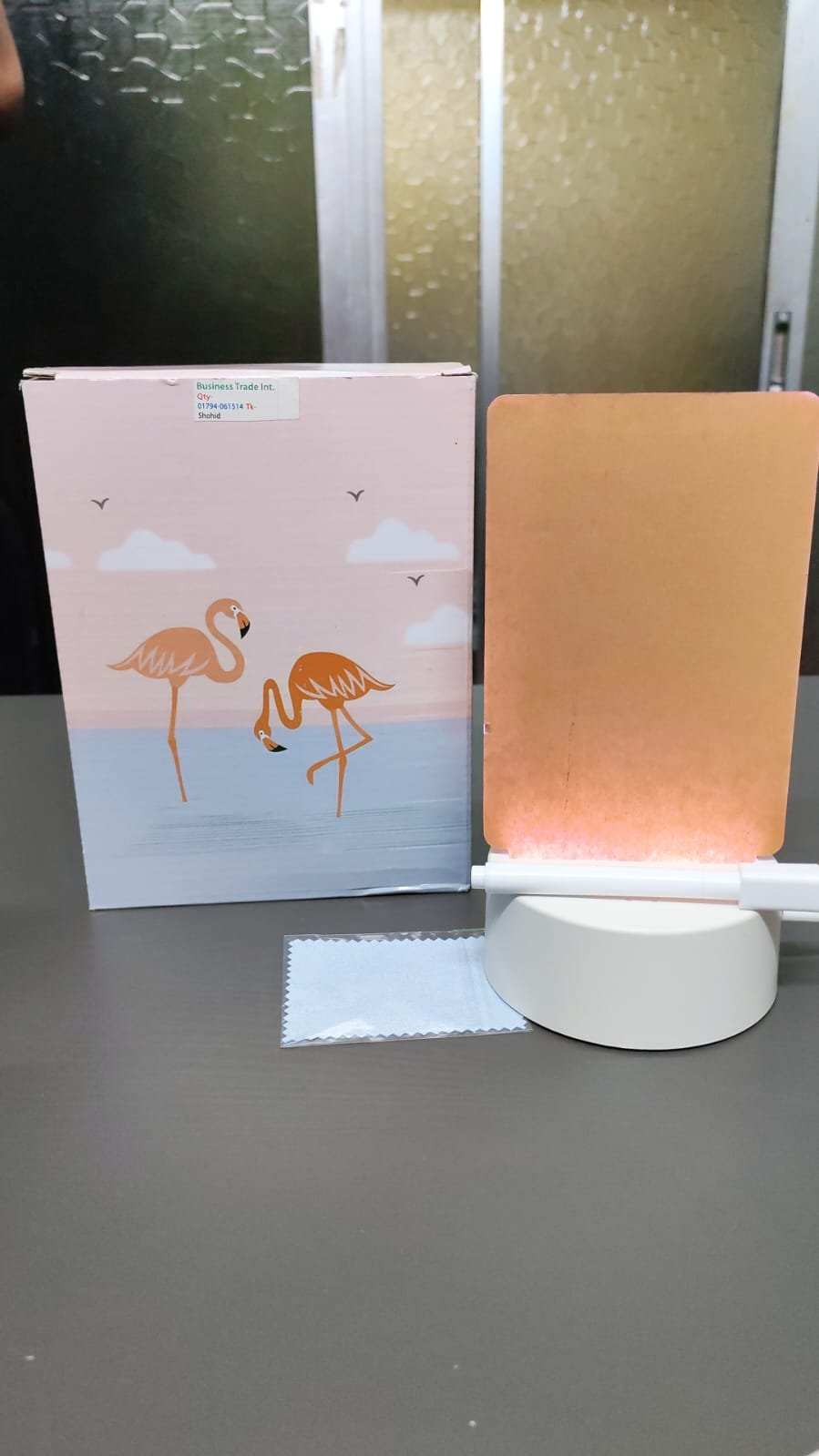Message Board Night Light Lamp baby Transparent Acrylic Led Lights 3D Writing Board Night Lights For Bedroom Desk